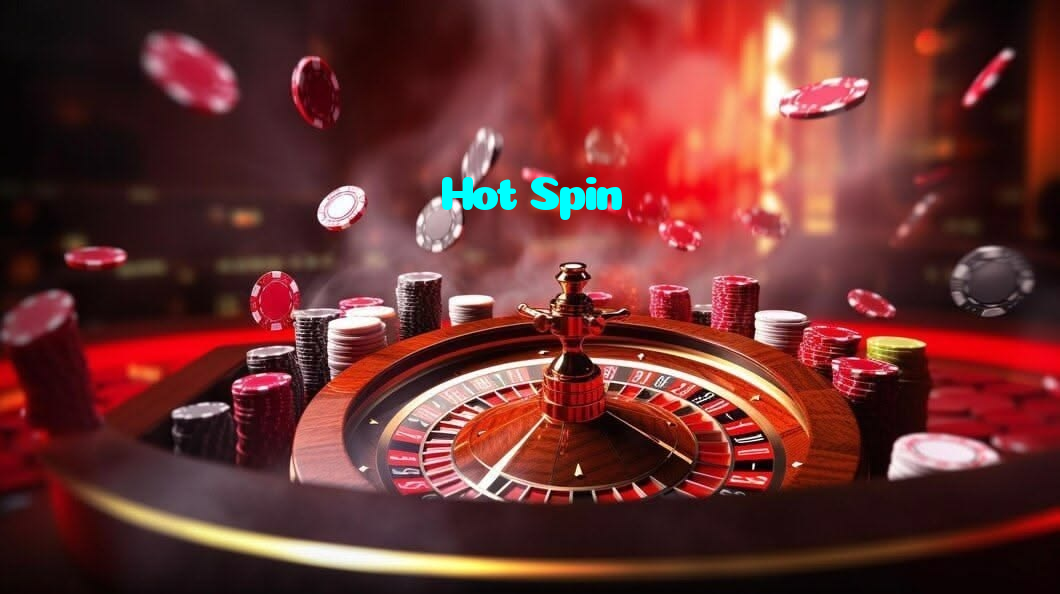 Hot Spin casino presented on mobile device in Pakistan with slots and live games
